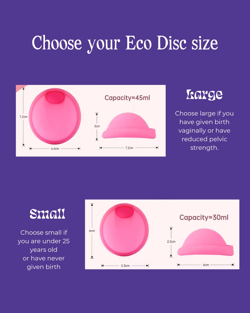 Menstrual / Period Disc (alternative to tampons and cup)