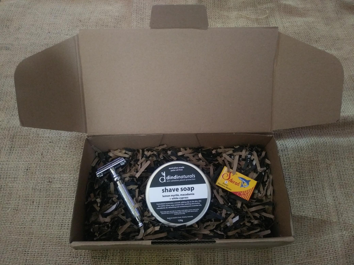 No Plastic Clean Shave Gift Box – The Eco Station
