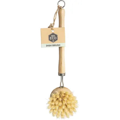 Pot/Dish Brush Scrubber with handle (replaceable heads)