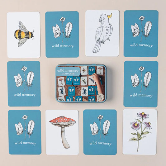 Wild Nature Memory Card Game