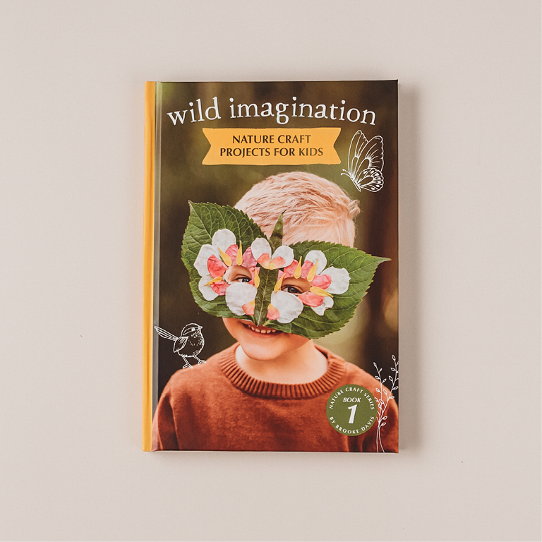 Wild Imagination Book - Nature Craft Projects for Kids (Book 1)