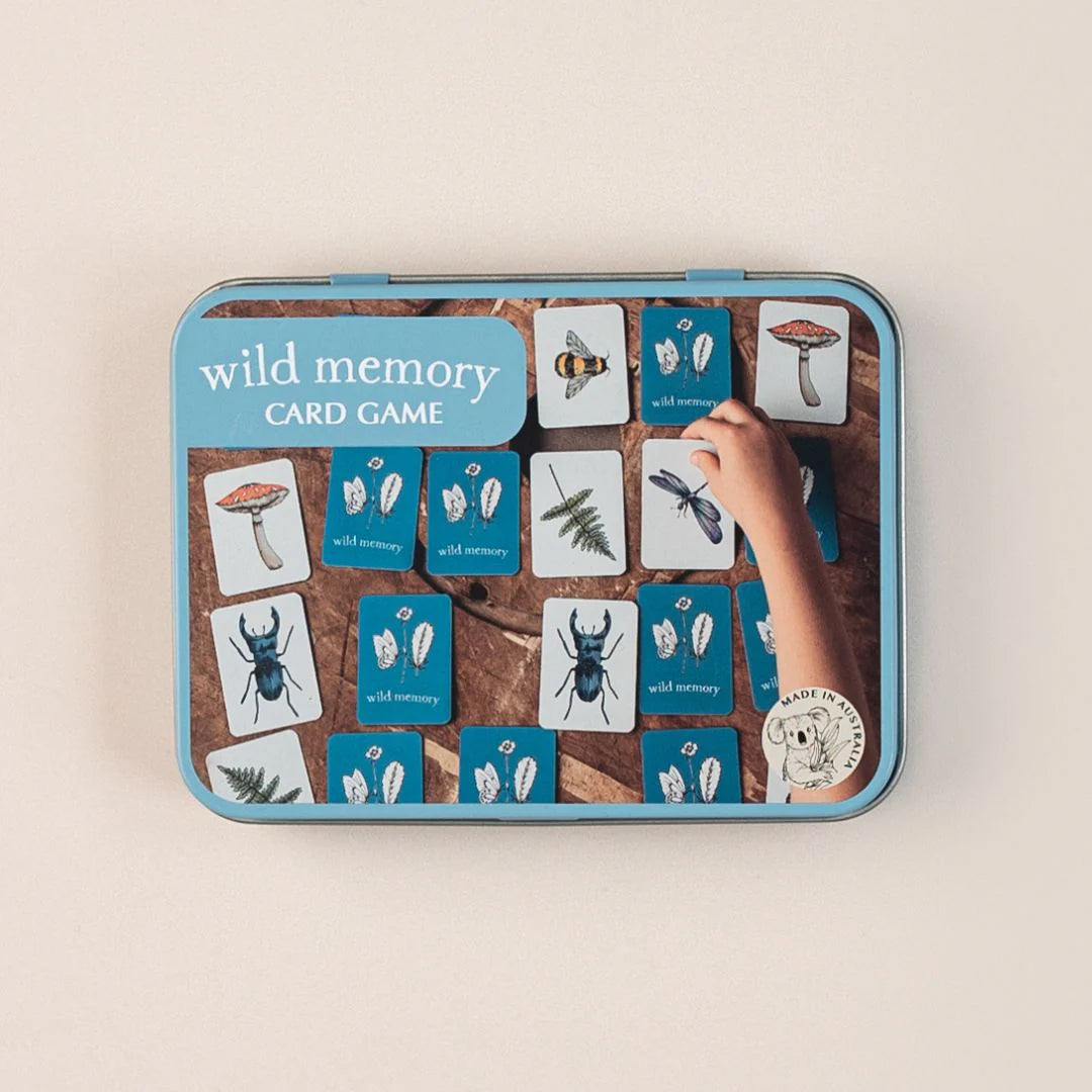 Wild Nature Memory Card Game