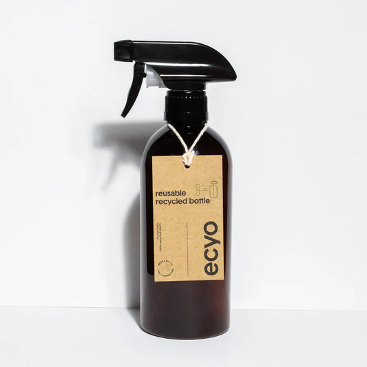 Recycled Plastic Spray Bottle Designed for Reuse