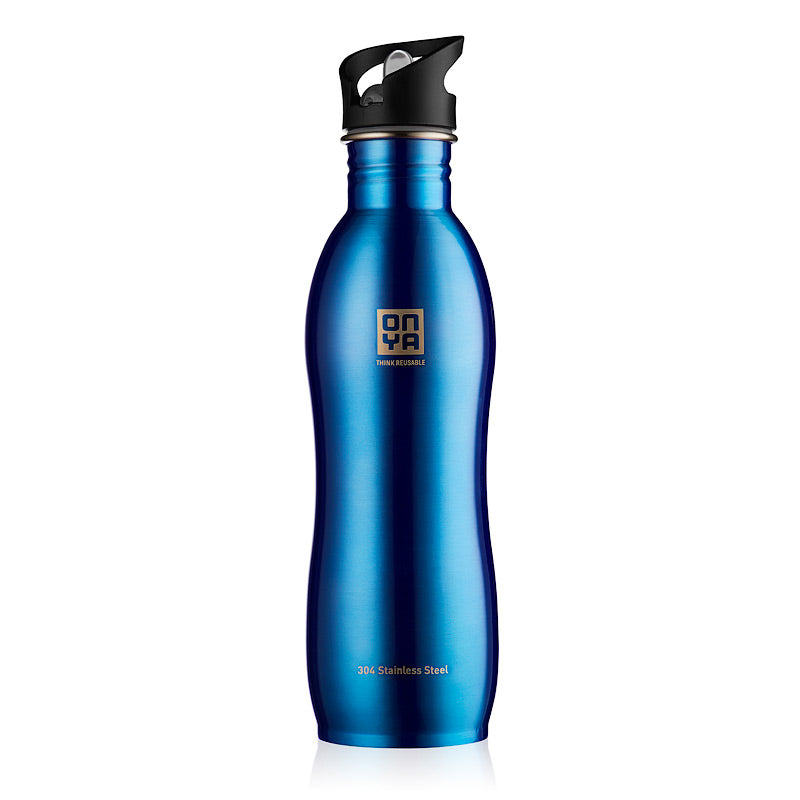 Reusable Metal Drink Bottles (replaceable lids)