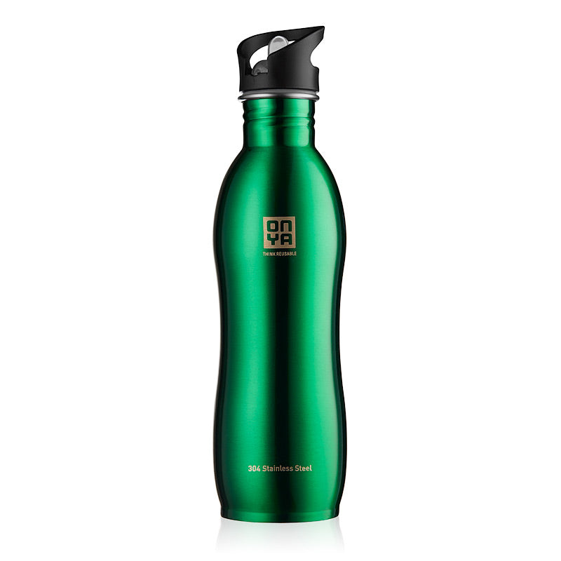 Reusable Metal Drink Bottles (replaceable lids)