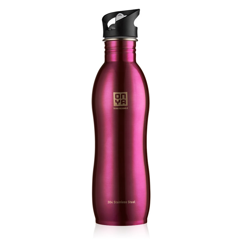 Reusable Metal Drink Bottles (replaceable lids)