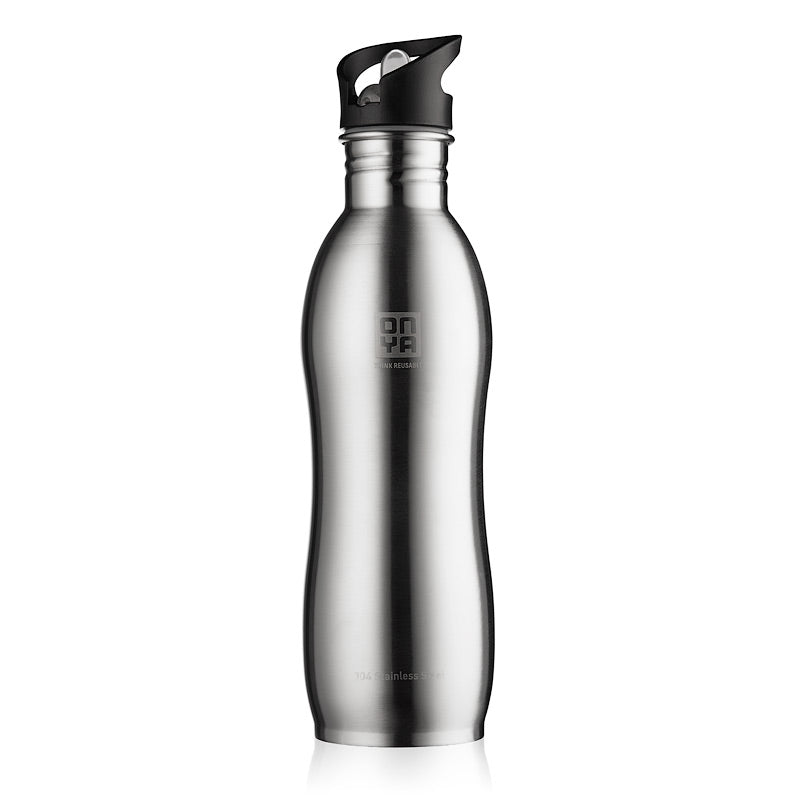 Reusable Metal Drink Bottles (replaceable lids)