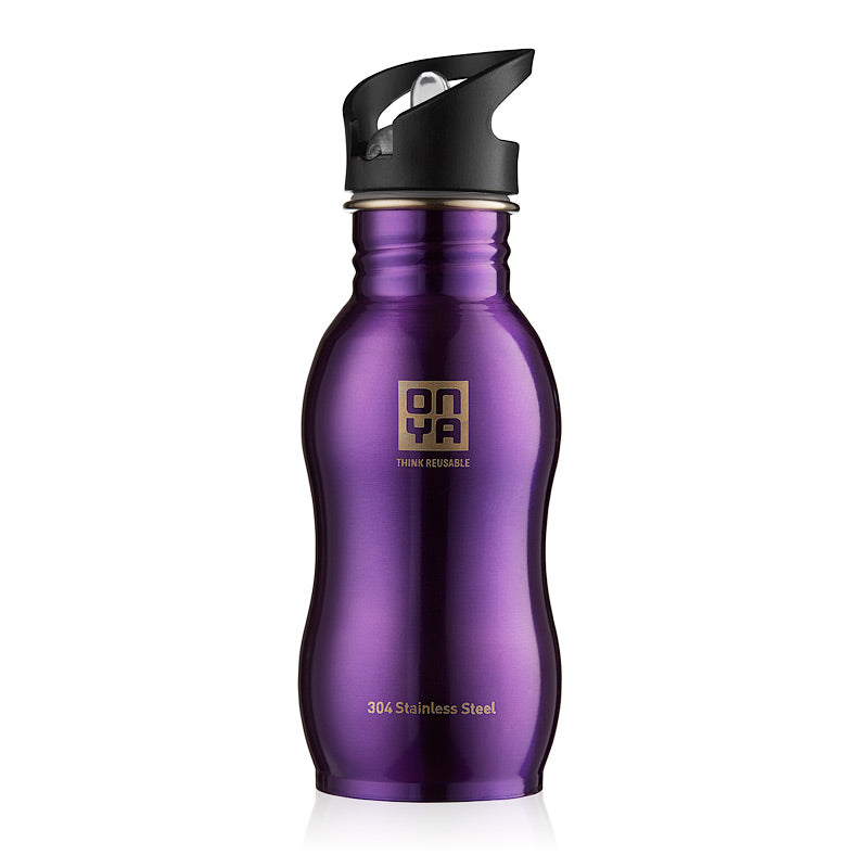 Reusable Metal Drink Bottles (replaceable lids)