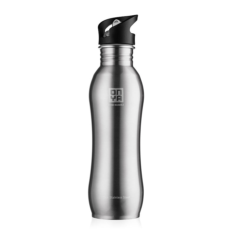 Reusable Metal Drink Bottles (replaceable lids)