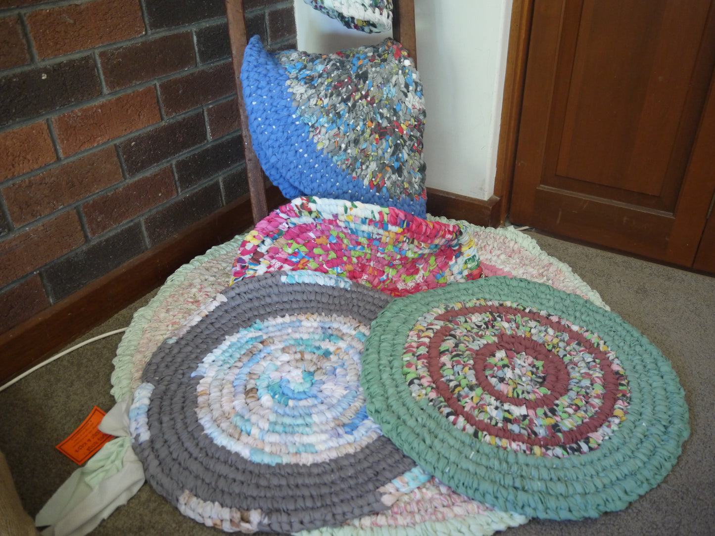 Rag Rugs - upcycled fabrics